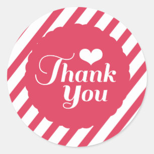 XOXO Love Valentijn Party Dank u Stickers