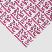 XOXO LOVE Valentijnsdag Tissuepapier (Detail)