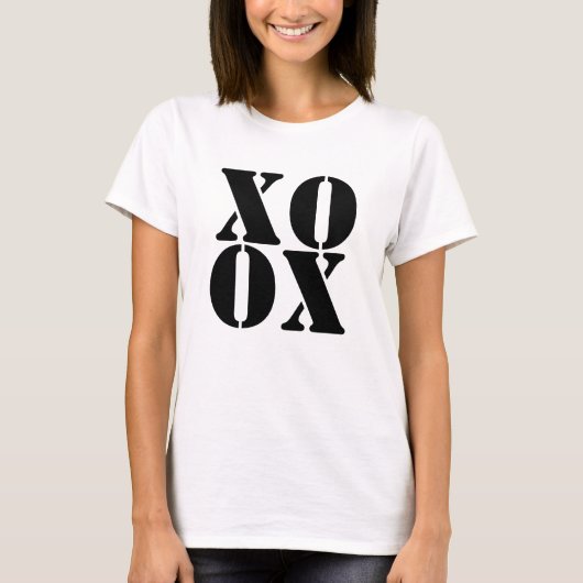 xoxo love valentine's day t-shirt design (Devant)