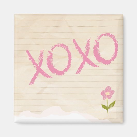 XOXO magnet Magneet (Voorkant)