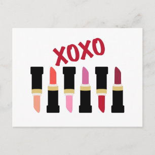 XOXO Makeup Briefkaart