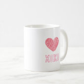xoxo-mok koffiemok (Voorkant rechts)