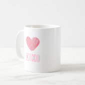 xoxo-mok koffiemok (Voorkant links)