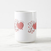 XOXO Mug cadeau de la Saint Valentin (Centre)