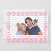 XOXO Peint | Carte photo de la Saint Valentin (Devant)