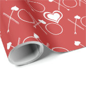 XOXO-pijlen voor het oppakken van papier (Rol Hoek)