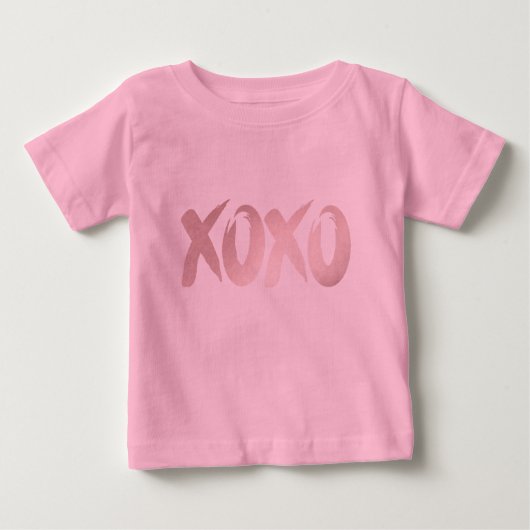 XOXO Roze | Kute Hand Lettered Brush Script (Voorkant)