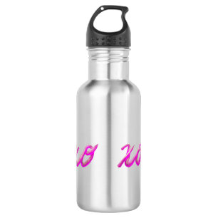 xoxo roze waterfles 