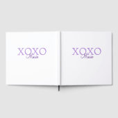 Xoxo Saint-Valentin ajouter un nom pastel violet m (Complet)
