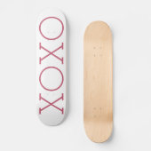 XOXO-skateboard Skateboard (Voorkant)