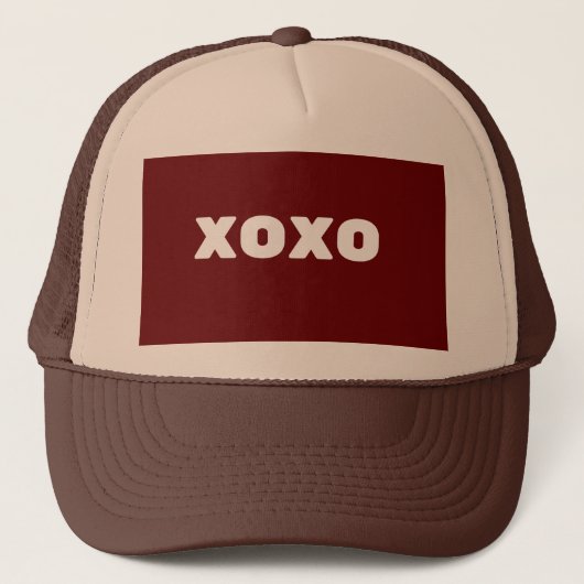Xoxo Trucker Pet (Voorkant)
