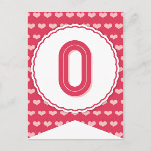 XOXO Valentijn Party Flag Bunting Banner O Feestdagenkaart