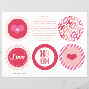 XOXO Valentijn Party Garlands Banner Decor Set Flyer