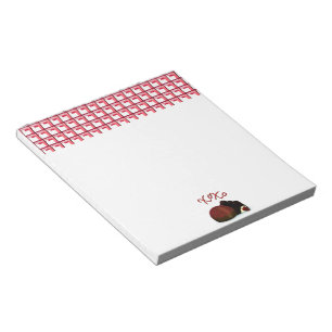 XOXO Valentijnsbonbon en pure chocolade Notitieblok
