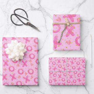XOXO Valentijnsdag Inpakpapier Vel
