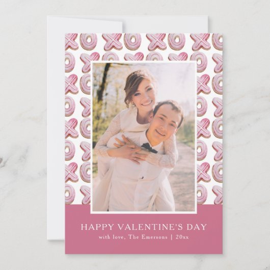 XOXO Valentijnsdag Kaart (Voorkant)