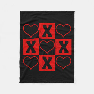 Xoxo Valentijnsdag Koppel Hart Schattig Valentijns Fleece Deken