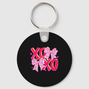 Xoxo Valentijnsdag Liefde Grappige Coquette Strik  Sleutelhanger