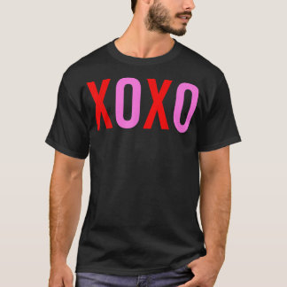 XOXO Valentijnsdag Mannen Vrouwen Cute Valentijnse T-shirt