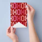 XOXO Valentijnsdag Party decor Bunting Banners Flyer (Hand)