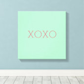 XOXO Wrapped Canvas Afdruk (Insitu (Houten vloer))