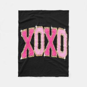 Xoxo Zoete Liefde Valentijnshart Romantische Valen Fleece Deken