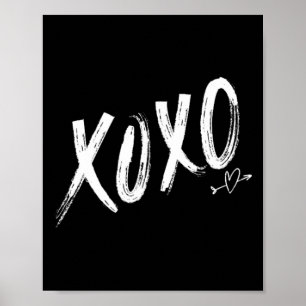 Xoxoxo Valentijns februari-vieringen Poster