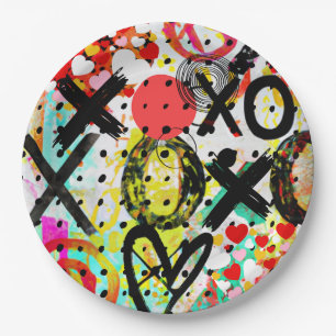 XOXOXOXOXOXO-Collectie Papieren Bordje