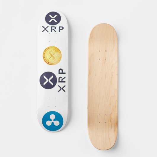 XP OFFICIAL 7 3/4" Skateboard Deck (Recto)