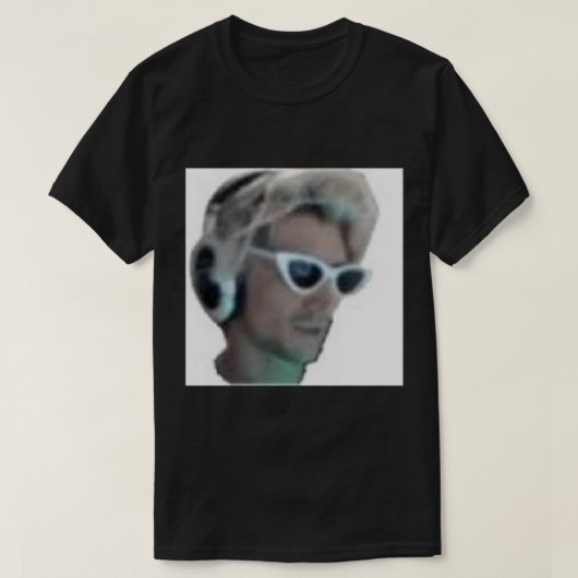 xqcBased Sigma Male xQcOW Twitch Streamer Emote T-shirt (Design voorkant)