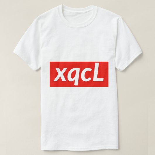 xqcL xQc Emote T-shirt (Design voorkant)