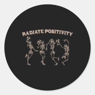 Xray CT Rad Technologie Radiologie Straal-positivi Ronde Sticker