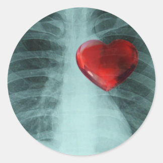 Xray Heart Hoesje Sticker