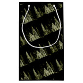Xray Pine Gift Bag Klein Cadeauzakje (Achterkant)