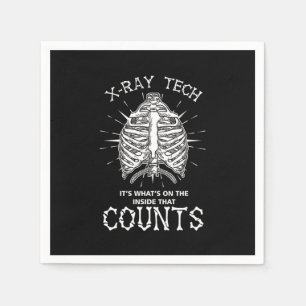 XRay Skelet Skeletsysteem Radioloog Rad Tech Servet