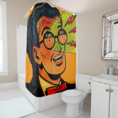 Xray Spex-afdrukken Douchegordijn (In situ)