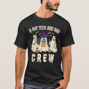 XRay Tech Boo Crew Grappige Halloween Radiologie T T-shirt