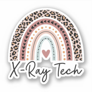 Xray Tech, Radiologische Technoloog, Xray Tech Afs Sticker