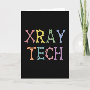 Xray Tech X-ray Technologist cadeaus Kaart