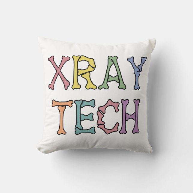 Xray Tech X-ray Technologist cadeaus Kussen (Voorkant)