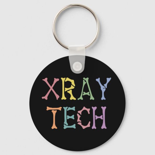 Xray Tech X-ray Technologist cadeaus Sleutelhanger (Voorkant)