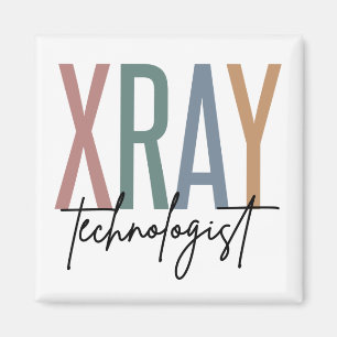 Xray Tech X-ray Technoloog Multicolored giften Magneet