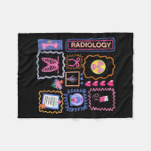 Xray Technoloog radioloog radiotechnologie radiolo Fleece Deken (Voorkant (Horizontaal))