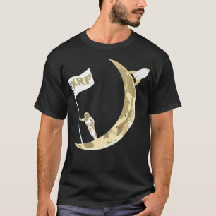 XRP aan de cliënt XRP Astronaut Crypto van de Rand T-shirt