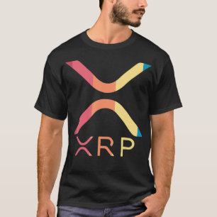 XRP aan de Stem XRP ripple cryptocurrency Bitcoin T-shirt