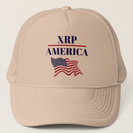 XRP America Trucker Hat Pet