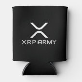 XRP Army Quote Hodl Crypto Cryptocurrency Meme Blikjeskoeler (Voorkant)