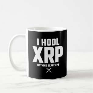 XRP Crypto Cryptocurrency Hodl XRP Funny Quote Koffiemok