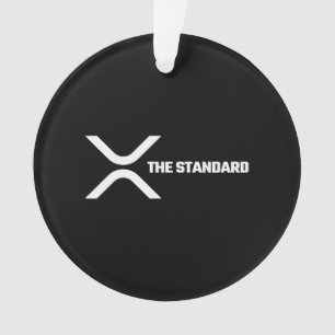 XRP Crypto Meme Cryptocurrency het standaardcitaat Ornament