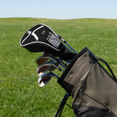 XRP cryptocurrency Qr-code Golfheadcover (Insitu)